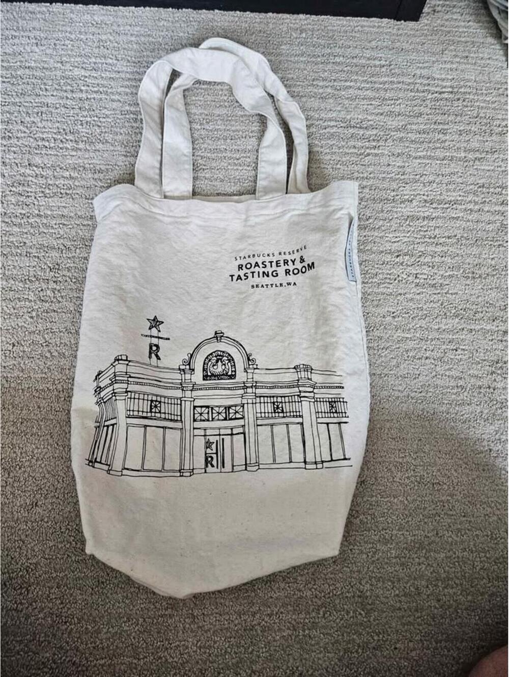 Seattle Starbucks Reserve Tote Bag